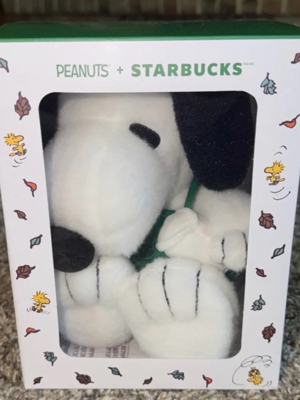 Peanuts x Starbucks Snoopy White Plush Dog Toy